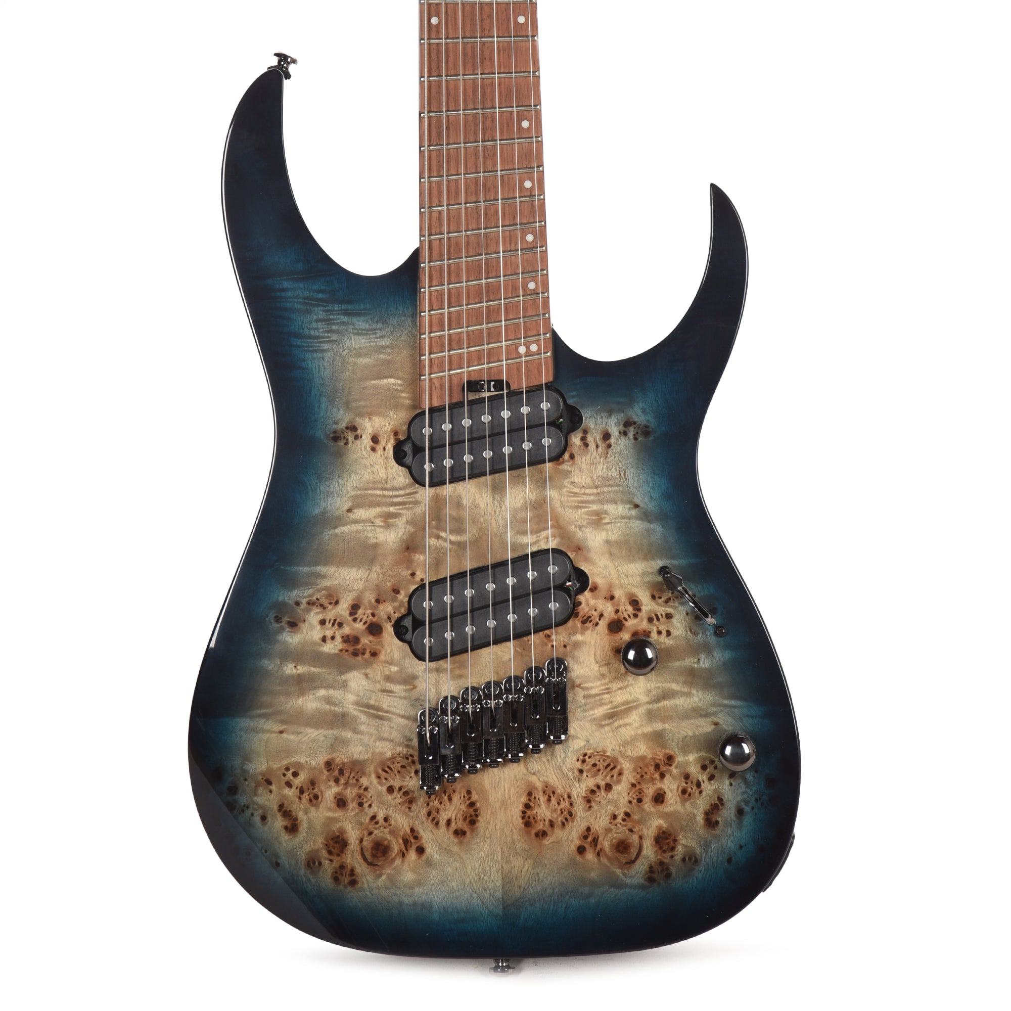 Ibanez RGMS7PBCBS RG Multi Scale 7-String Electric Guitar Cosmic Blue Starburst