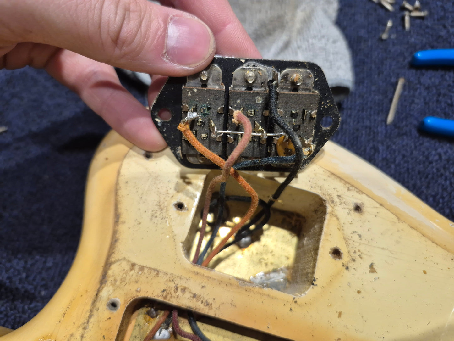 Fender Jaguar Olympic White 1965