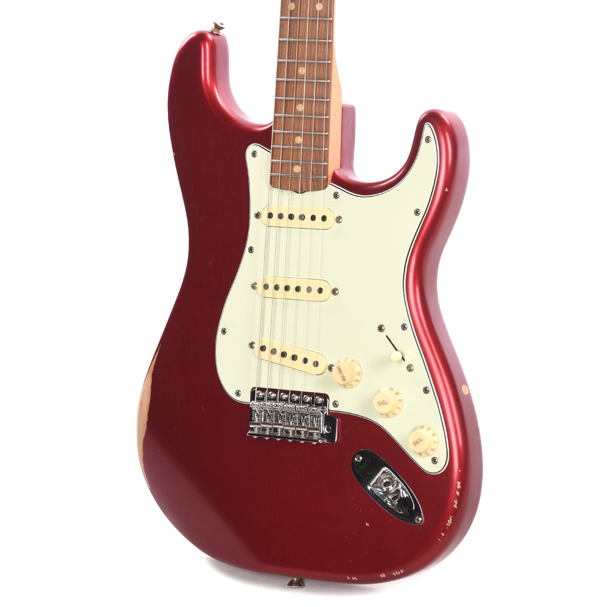 Fender Vintera Road Worn '60s Stratocaster Candy Apple Red w/Pure Vintage '59 Pickups
