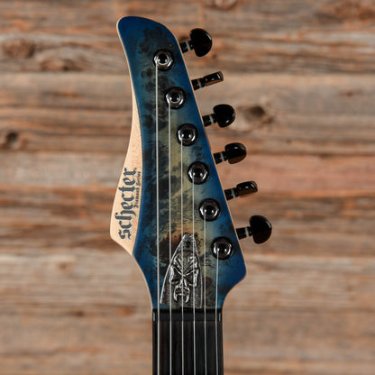 Schecter Reaper 6 Satin Sky Burst 2019