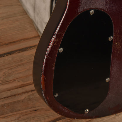 Guild S-100 Blue Sparkle Refin w/ Flames 1973