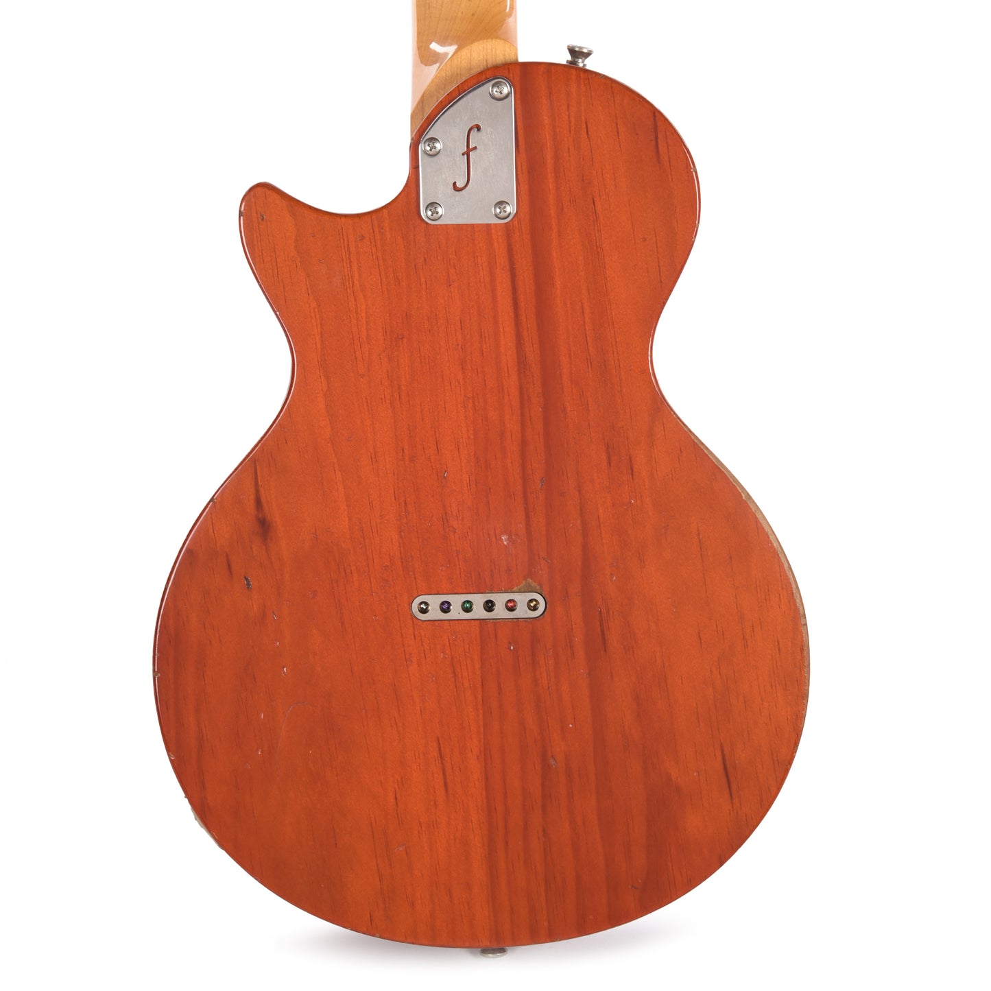 Fano Alt de Facto SP6 Faded Cherry Light Distress w/Mojo Pickups & Stainless Steel Frets