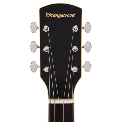 Orangewood Juniper Surf Green Live Rubber Bridge Parlor Acoustic Guitar