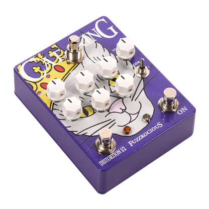 Fuzzrocious Cat King Dual Distortion Pedal V2
