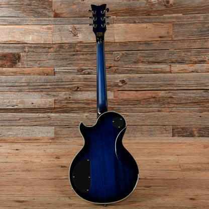 Schecter Solo-II Supreme See Thru Blue Burst 2022