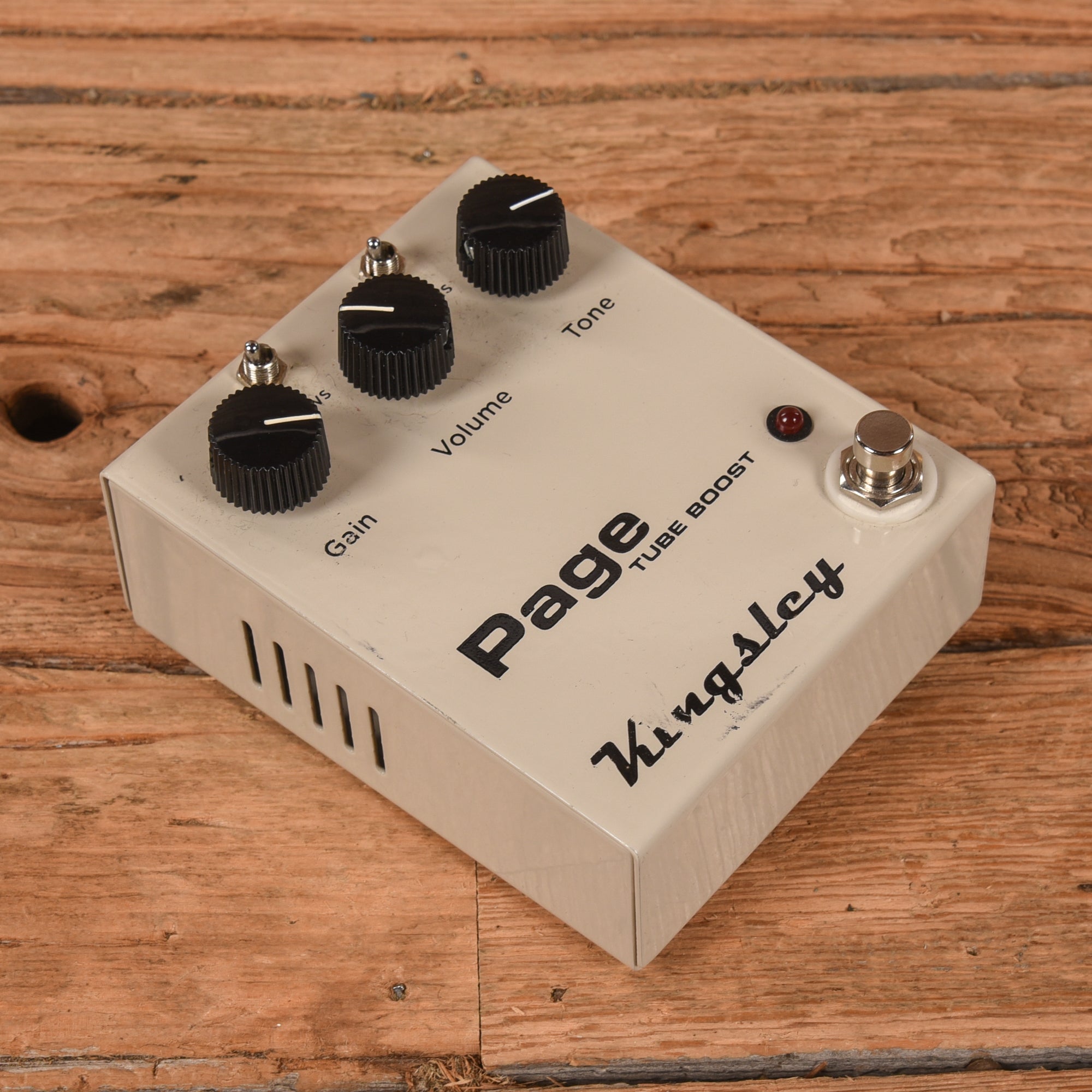 Kingsley Page v2 Tube Boostエフェクター キングスレー Kingsley Page Tube Boost – Chicago Music Exchange