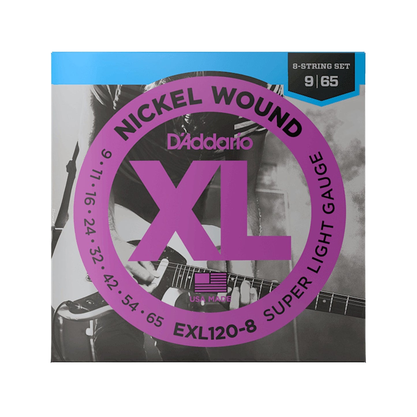 D'Addario EXL120-3D Electric Super Light 9-42 3-Pack