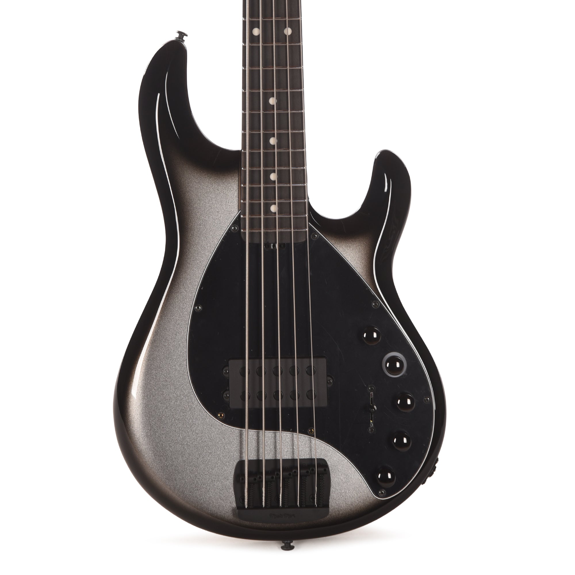 Music Man DarkRay 5 5-string Bass Guitar Silverburst