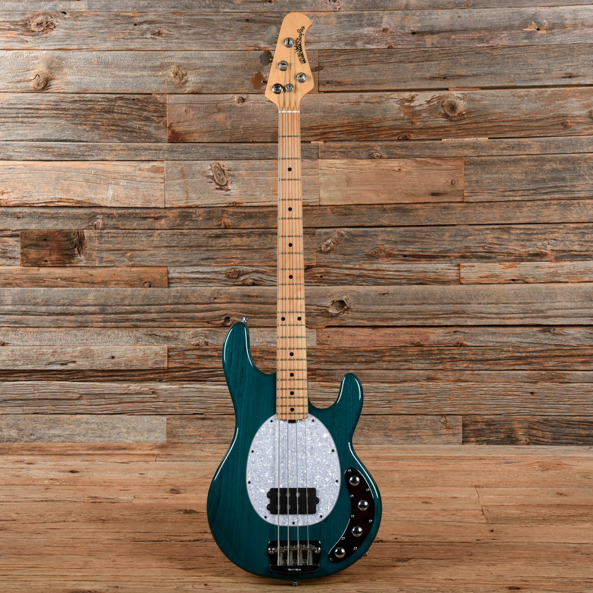 Music Man StingRay 4 H 3-Band EQ Translucent Teal 2000