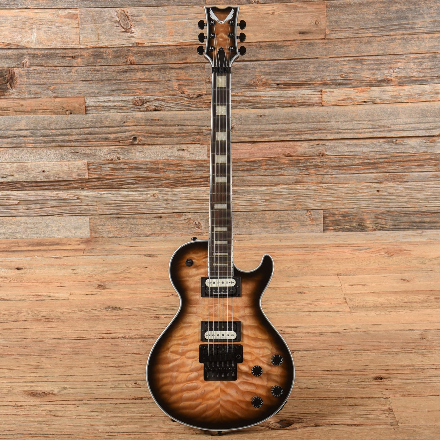 Dean Guitars Thoroughbred Select Floyd Rose Quilt Sunburst 2021