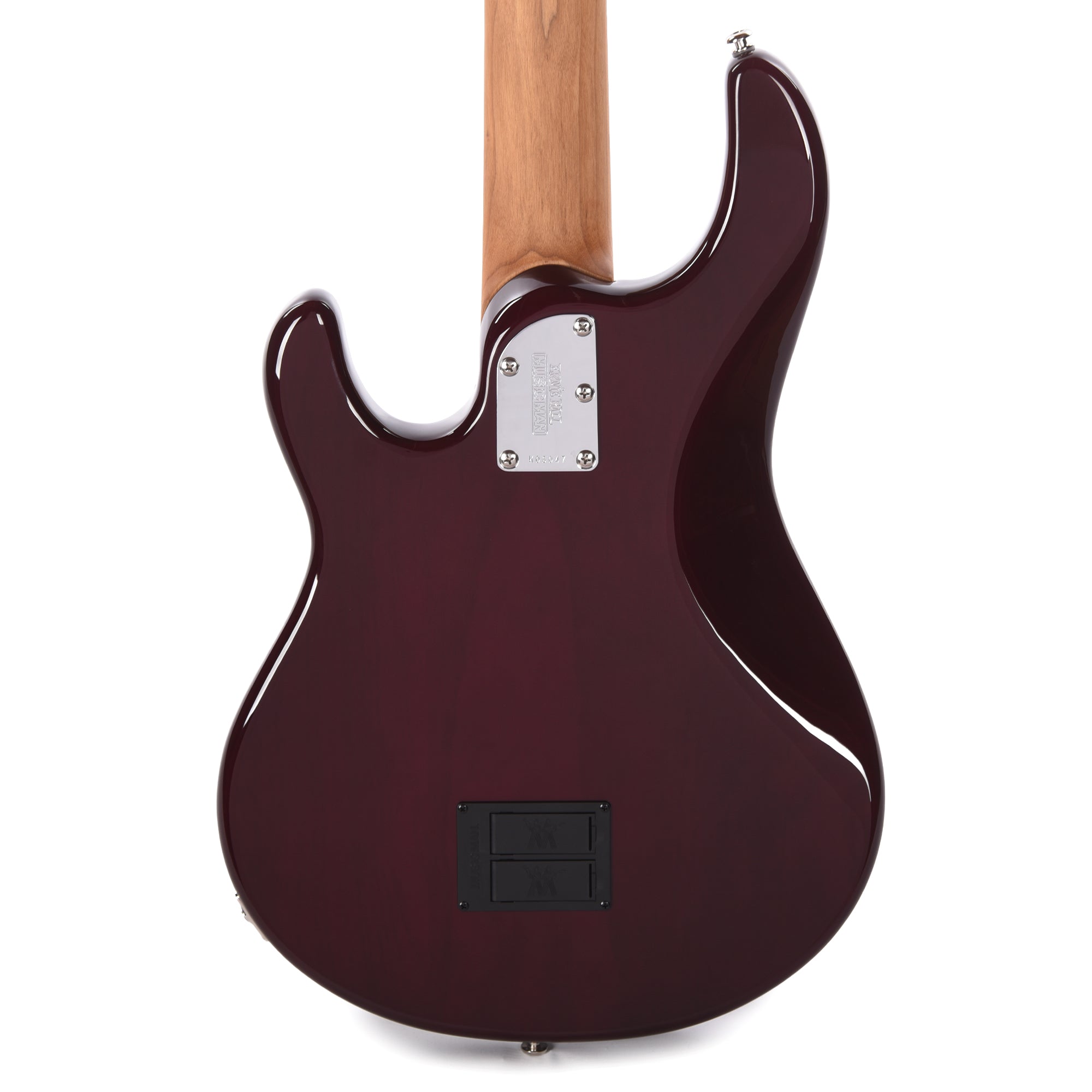Music Man StingRay Special 5 HH Translucent Oxblood w/ Roasted Maple Neck