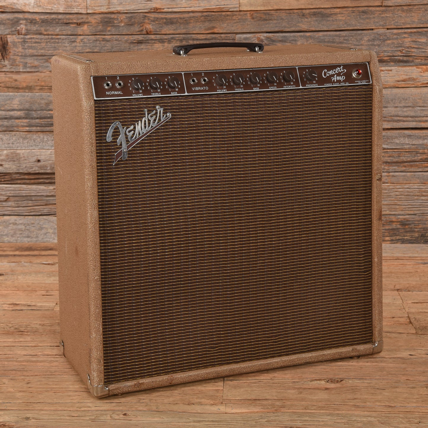 Fender Concert Amp 2-Channel 40-Watt 4x10" Guitar Combo Amp  1960