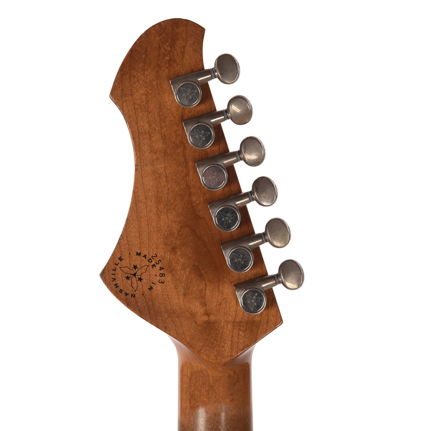 Novo Custom Serus J Faded Cherry Light Distress w/Nickel Fralin P90s