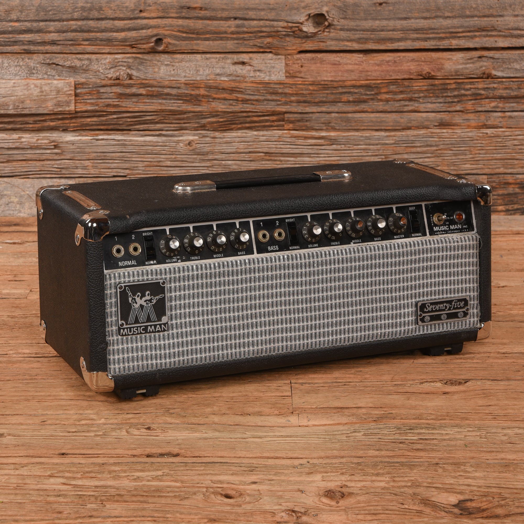 Music Man Seventy-Five 2-Channel 75-Watt Guitar Amp Head  1980s