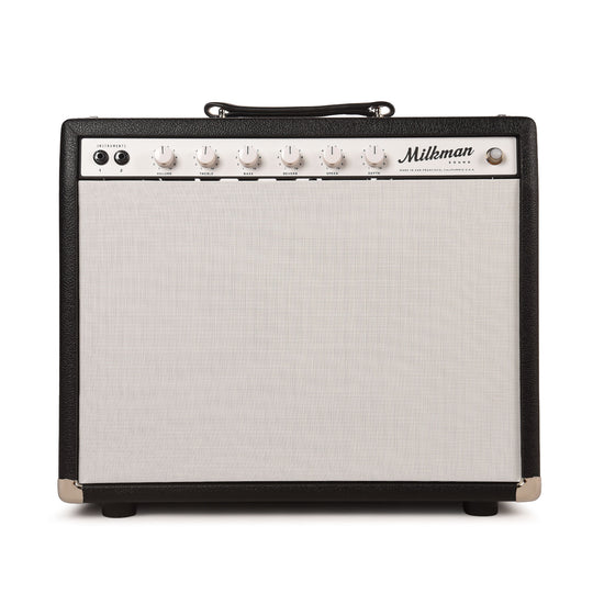 Milkman HT15 Harmonic Tremolo 1x12 Combo 15W w/ Large Ceramic Jupiter Speaker Tuxedo Black Tolex w/ White Grill Cloth