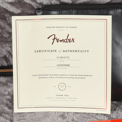 Fender American Ultra Stratocaster Plus Top Sunburst 2022