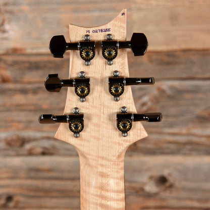 PRS Custom 24 FLoyd Wood Library 10-Top Satin Charcoal 2019