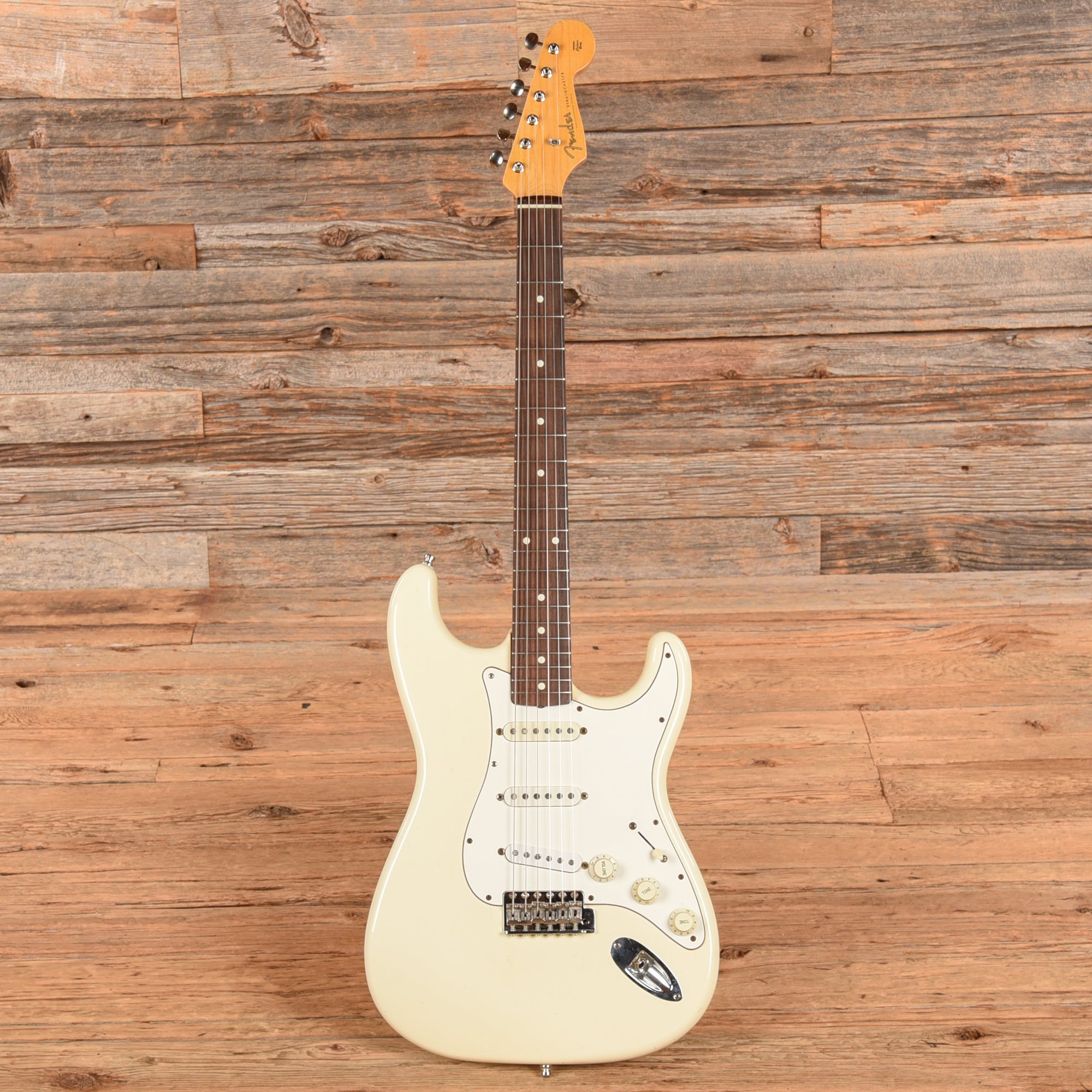 Fender MIJ Strat Neck w/MIJ ST-62 Body Olympic White 2020