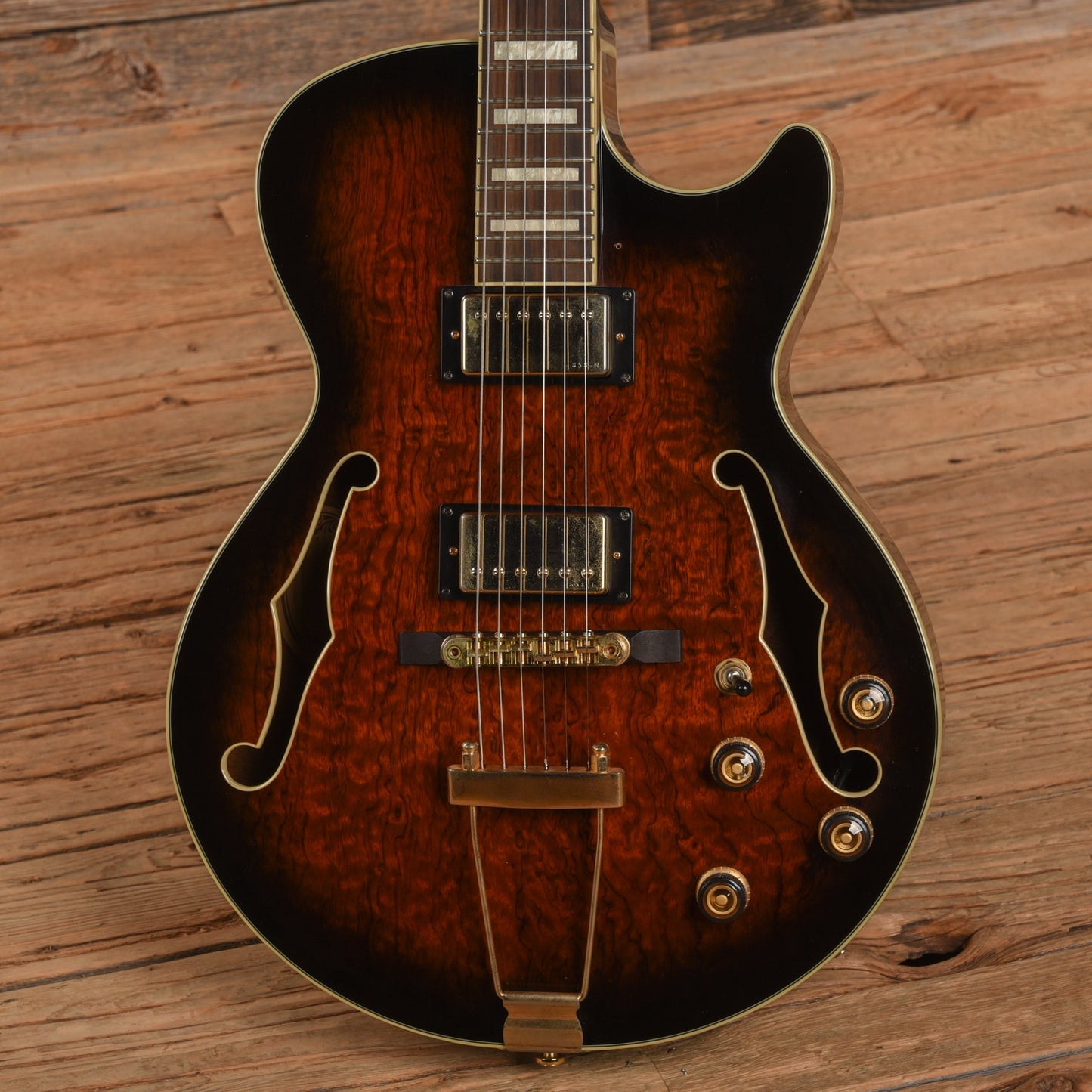 Ibanez AG95 Brown Sunburst 2013