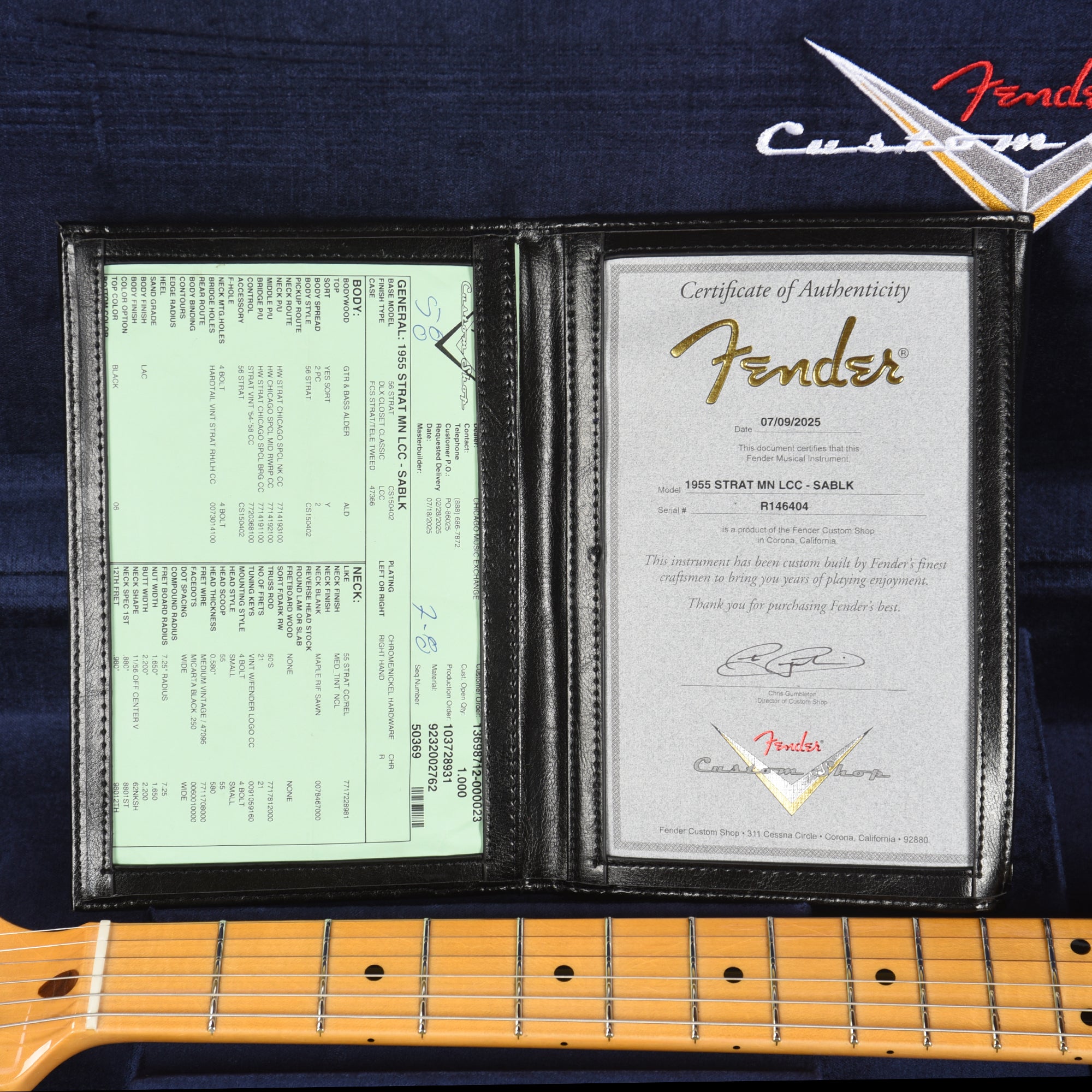 Fender Custom Shop 1955 Stratocaster Hardtail 