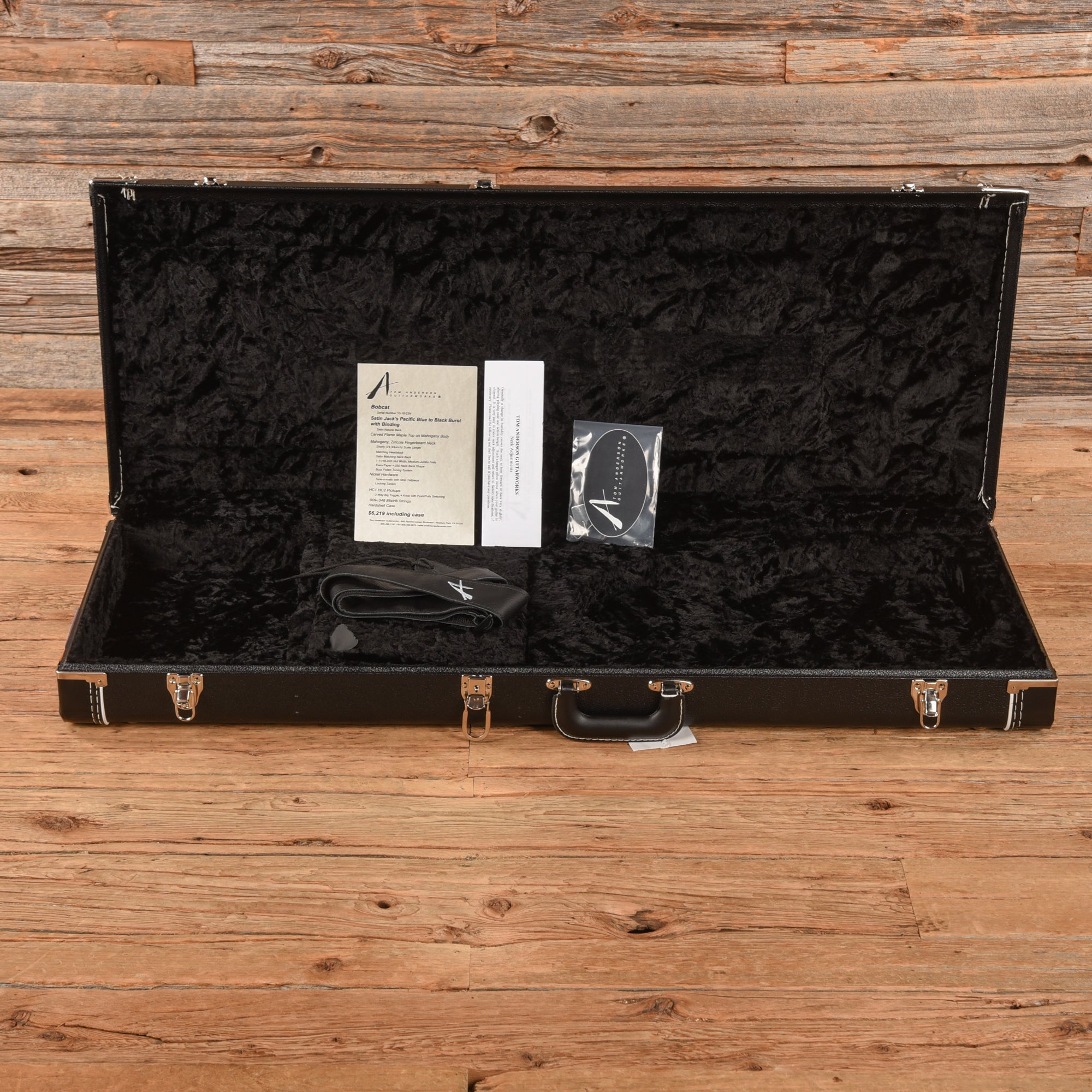 Tom Anderson BobCat Blue Burst 2023