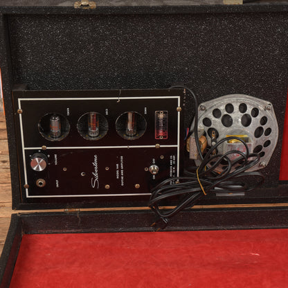 Silvertone 1448 w/ Amp Case Black 1960s