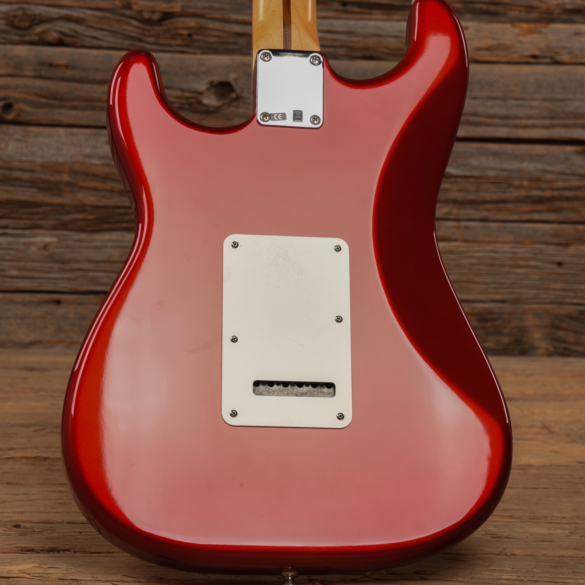 Fender Standard Stratocaster Chrome Red 2007