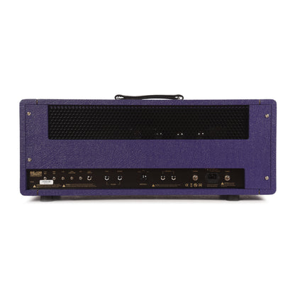 Friedman BE-100 Deluxe 3-Channel EL34 100W Head Purple Elephant w/ Aged British Style Large Check Grille