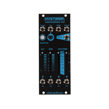 Dreadbox Hysteria Performance VCO Eurorack Module Black Light