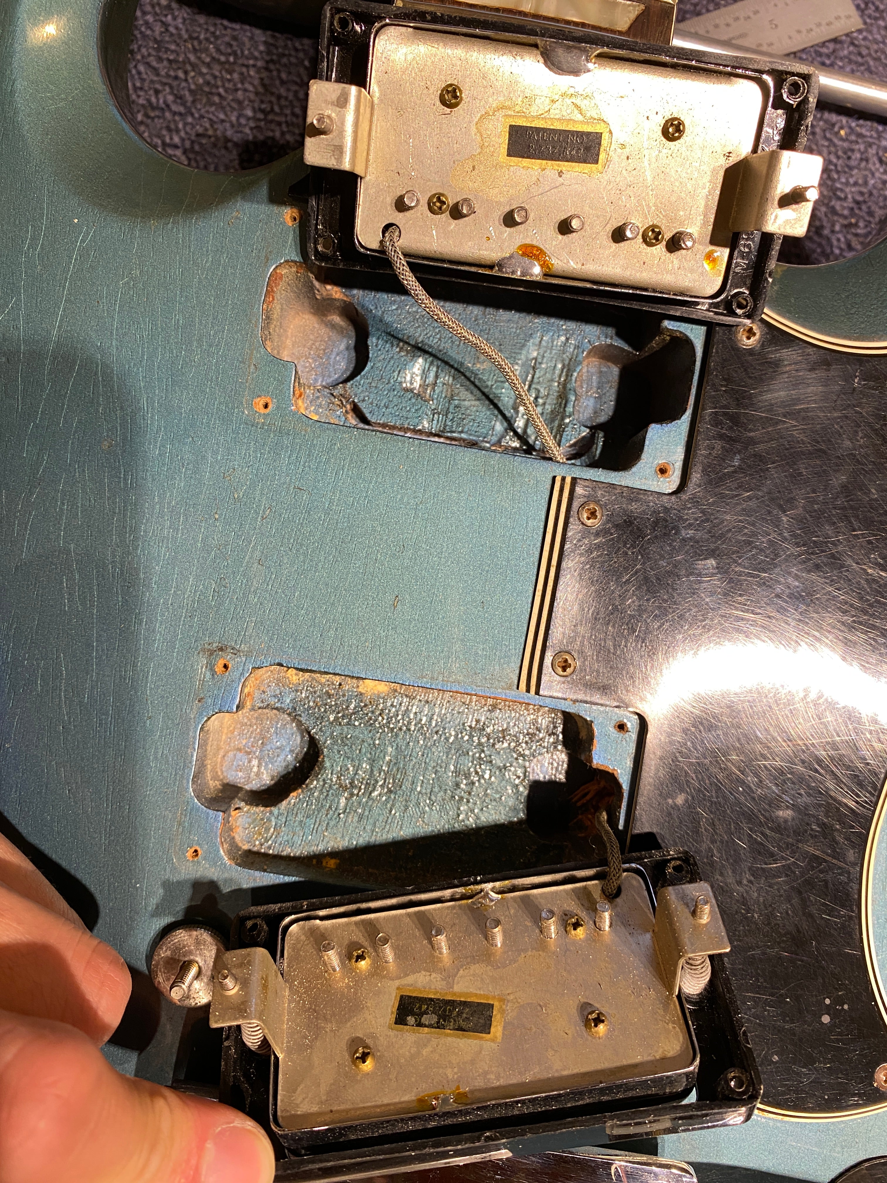 Gibson SG Standard Pelham Blue 1965