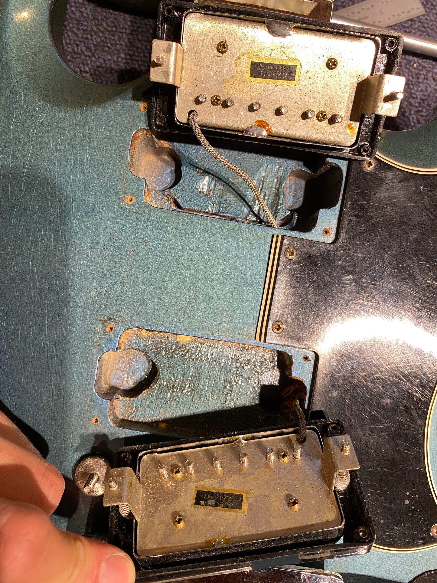 Gibson SG Standard Pelham Blue 1965