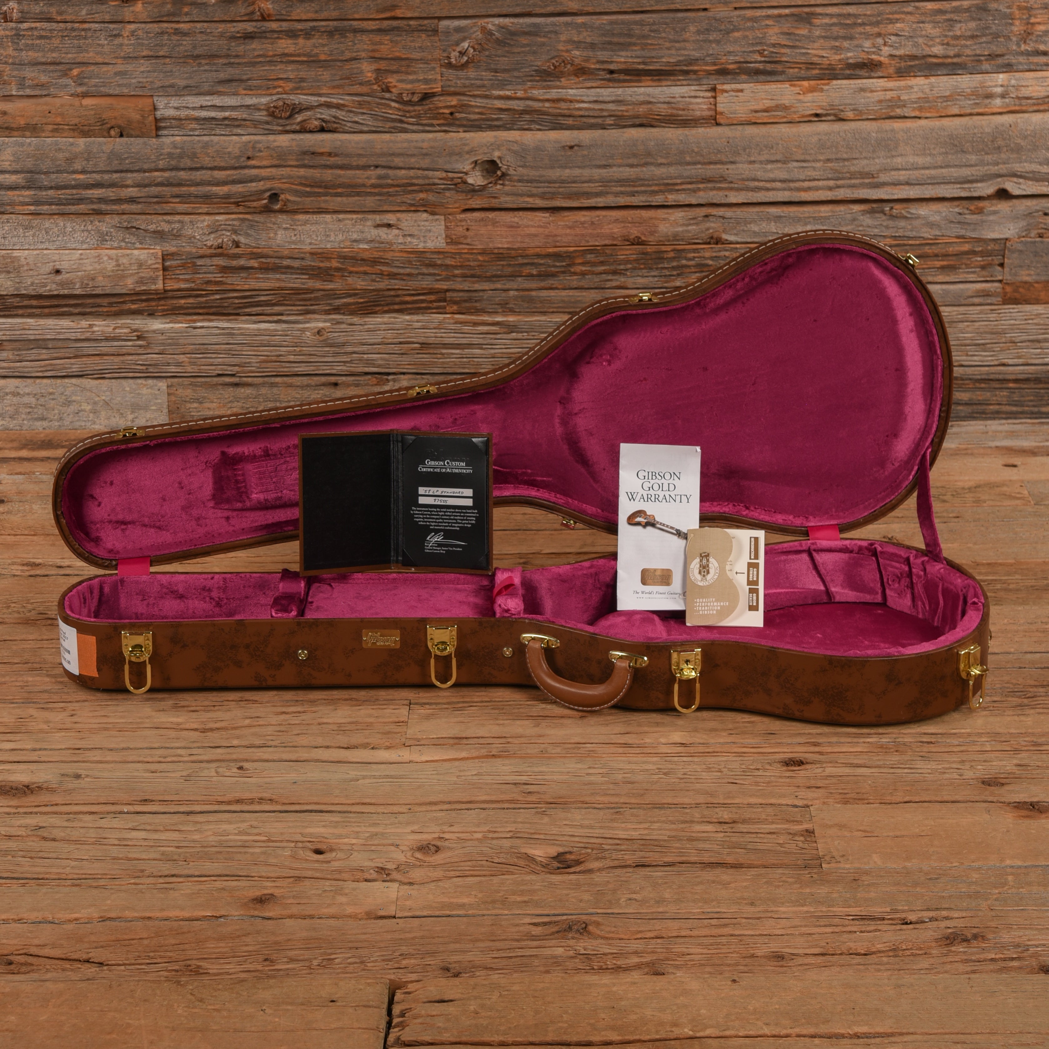 Gibson Custom '58 Les Paul Wildwood Limited Edition Sunburst 2017