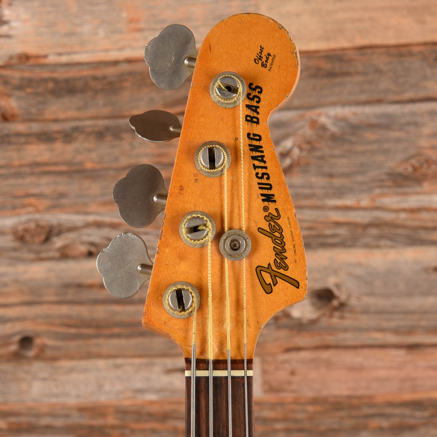 Fender Mustang Bass Competition Burgundy 1972