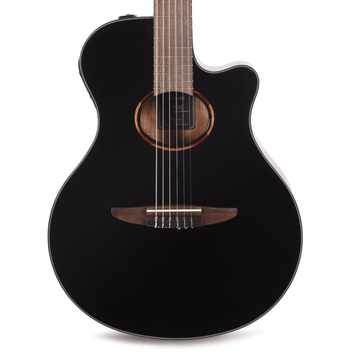 Yamaha NTX1 Classical Acoustic Electric Guitar Black