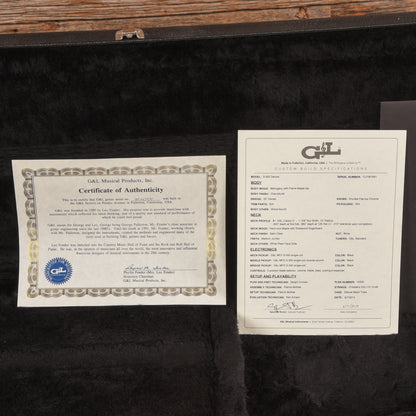 G&L S-500 Deluxe Cherry Sunburst 2013