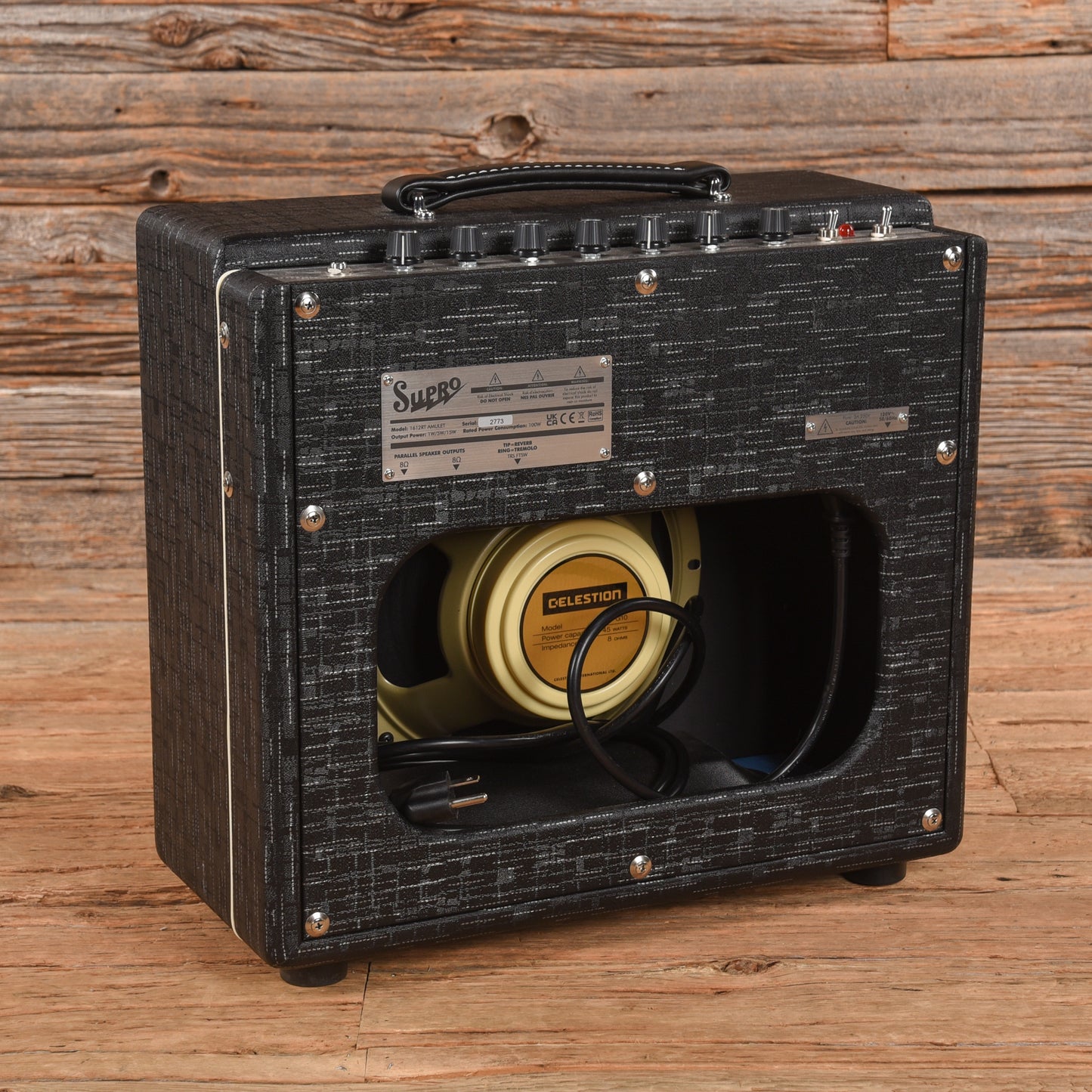 Supro 1612RT Amulet 15-Watt 1x10" Combo Amp