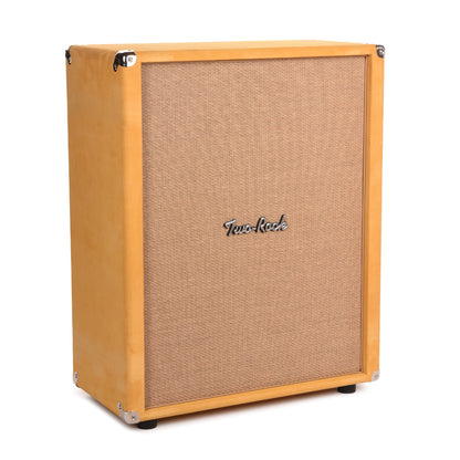Two Rock 2x12 150w Vertical XL Cabinet SSS Width w/Two-Rock 1265B Speaker Gold Suede w/ Cane Grill