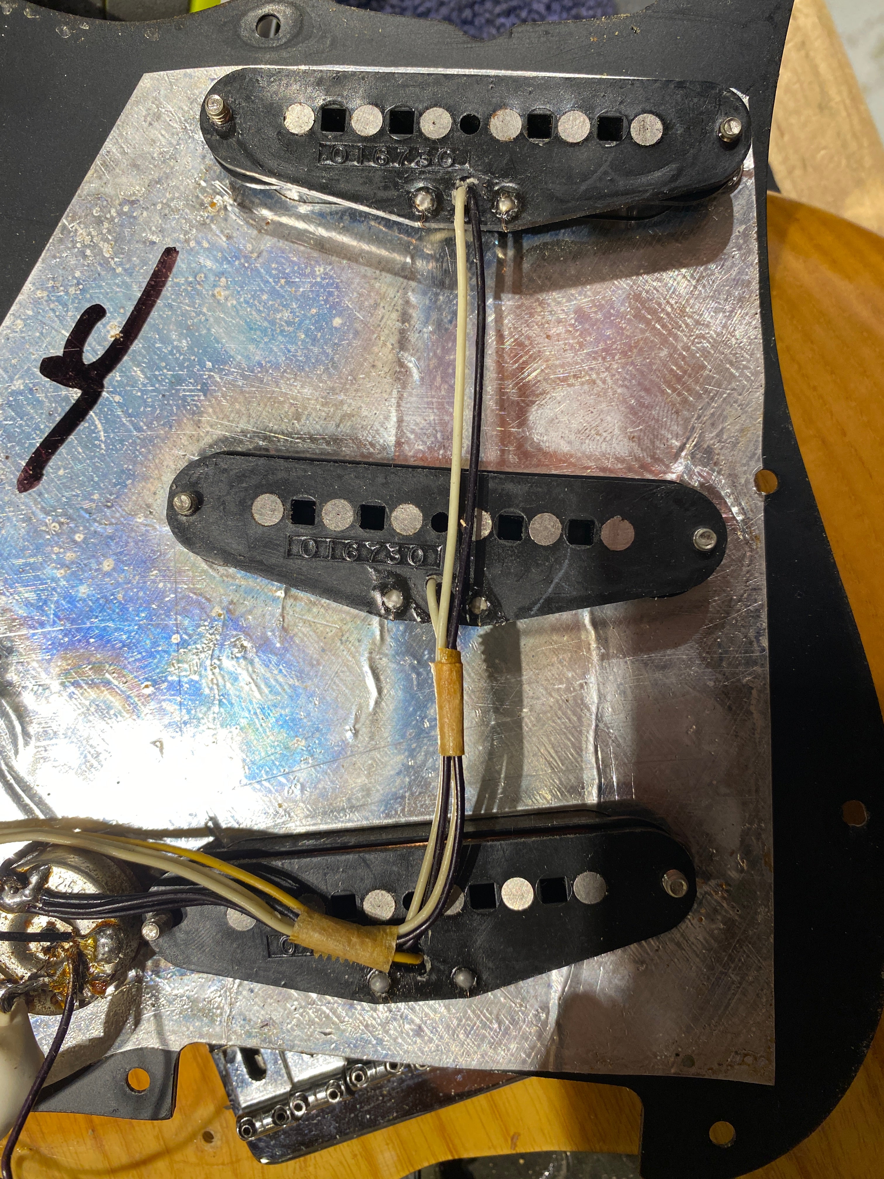 Fender Stratocaster Hardtail Natural 1982