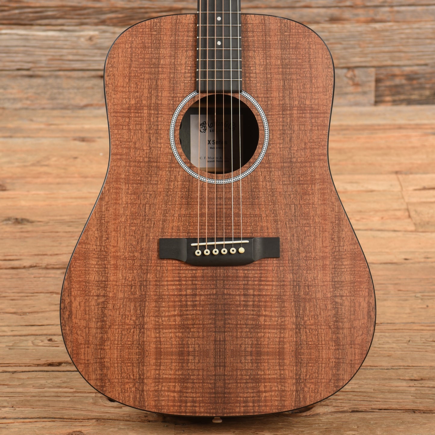 Martin D-X1E HPL Koa w/Fishman MX