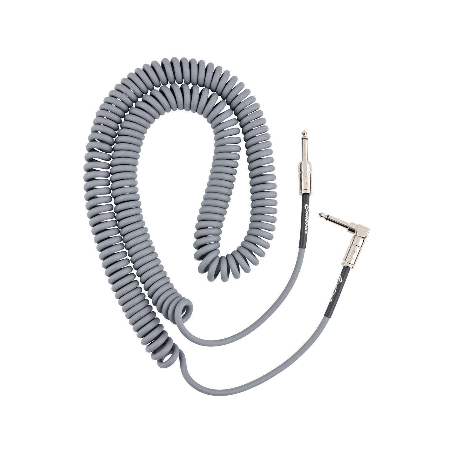 Fender Contour 30' Coiled Cable Inca Silver
