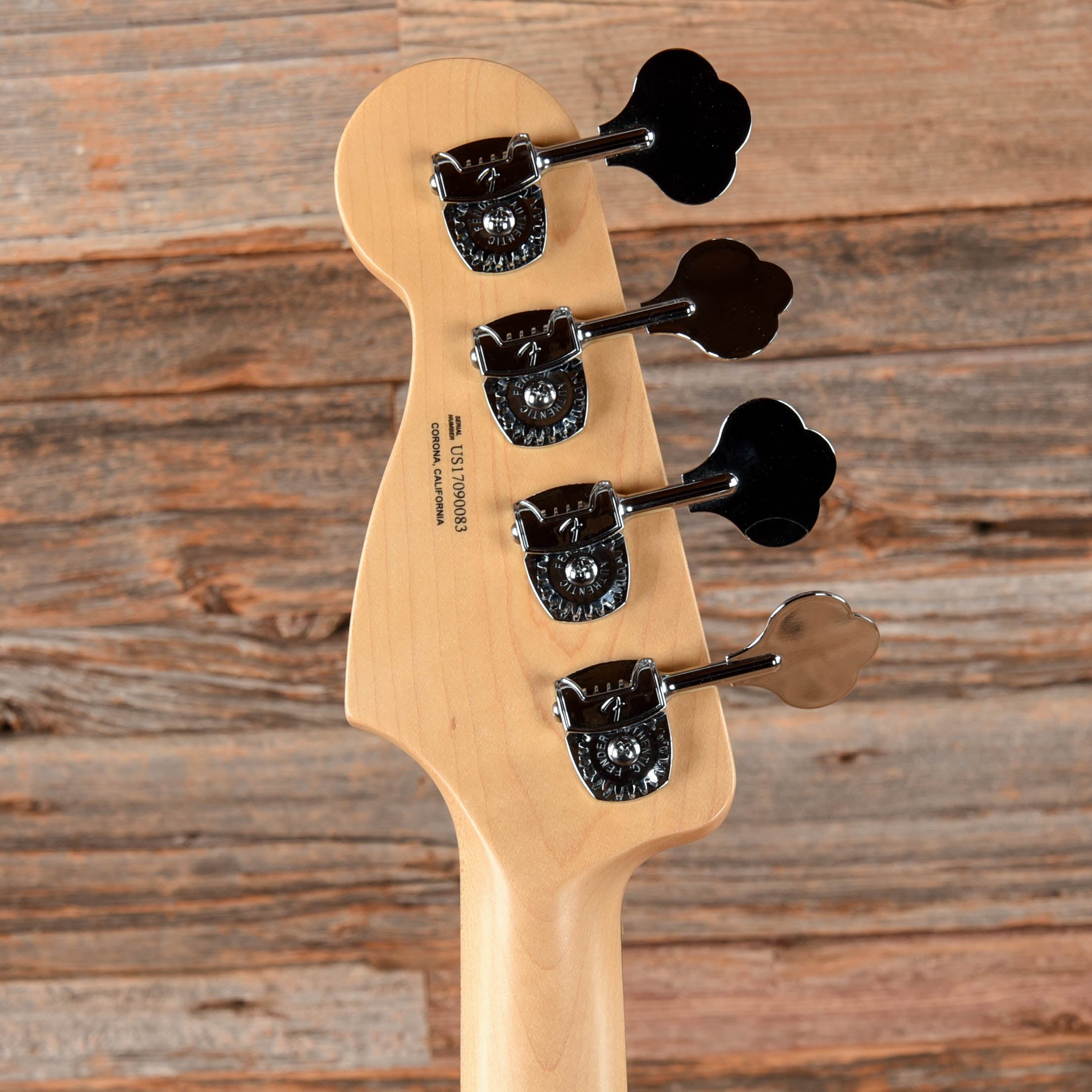 Fender American Elite Precision Bass Champagne 2017