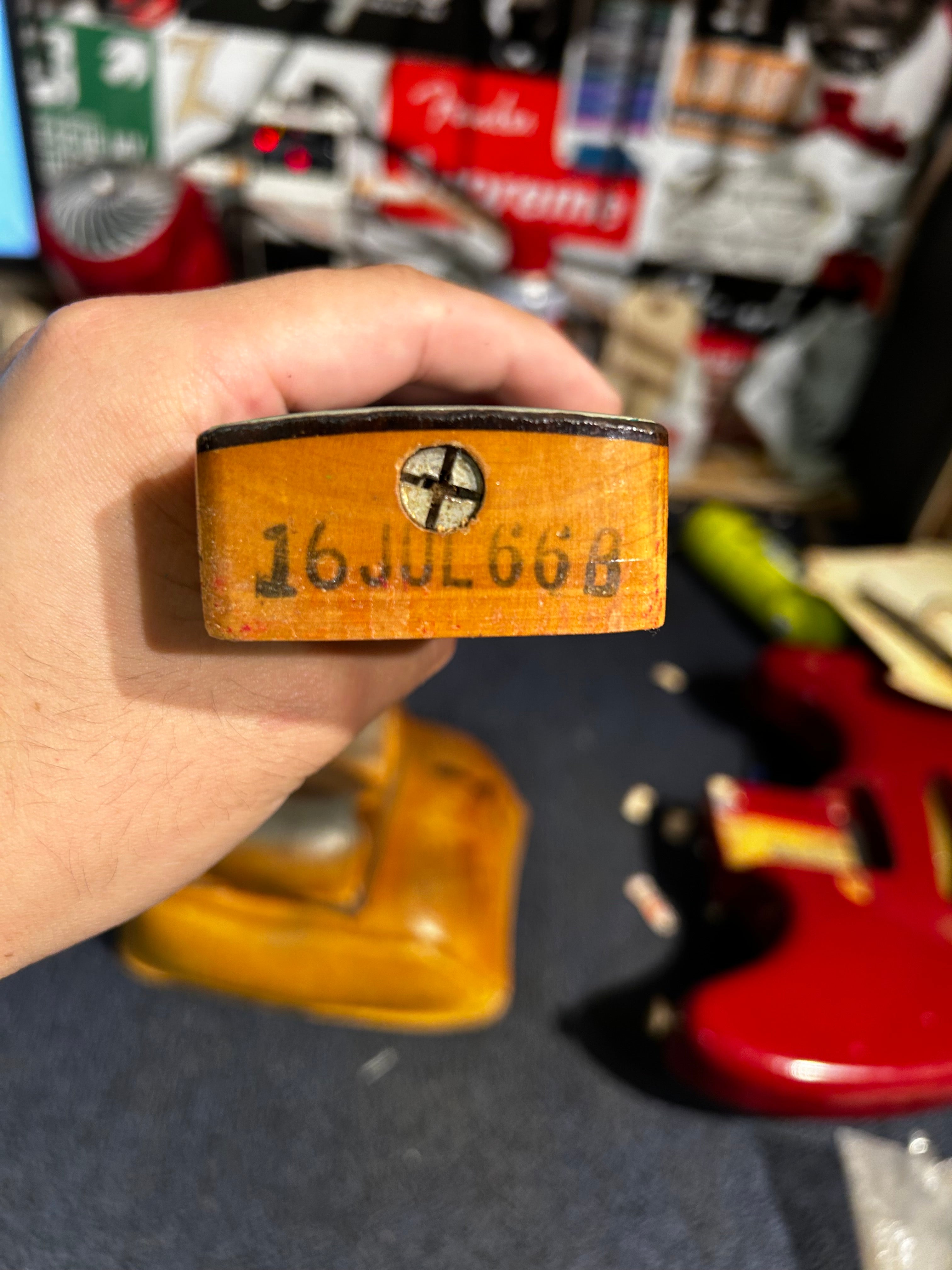 Fender Mustang Red 1966