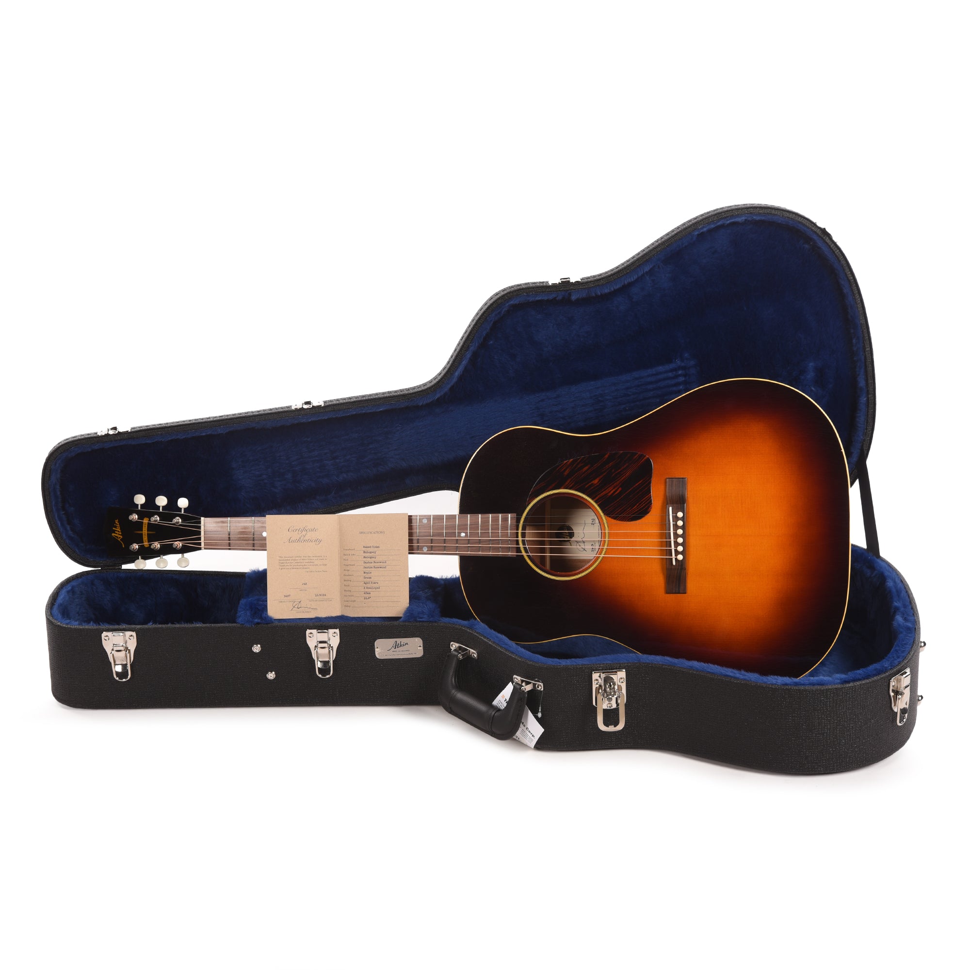 Atkin The Forty Three Baked Sitka/Mahogany Aged Sunburst