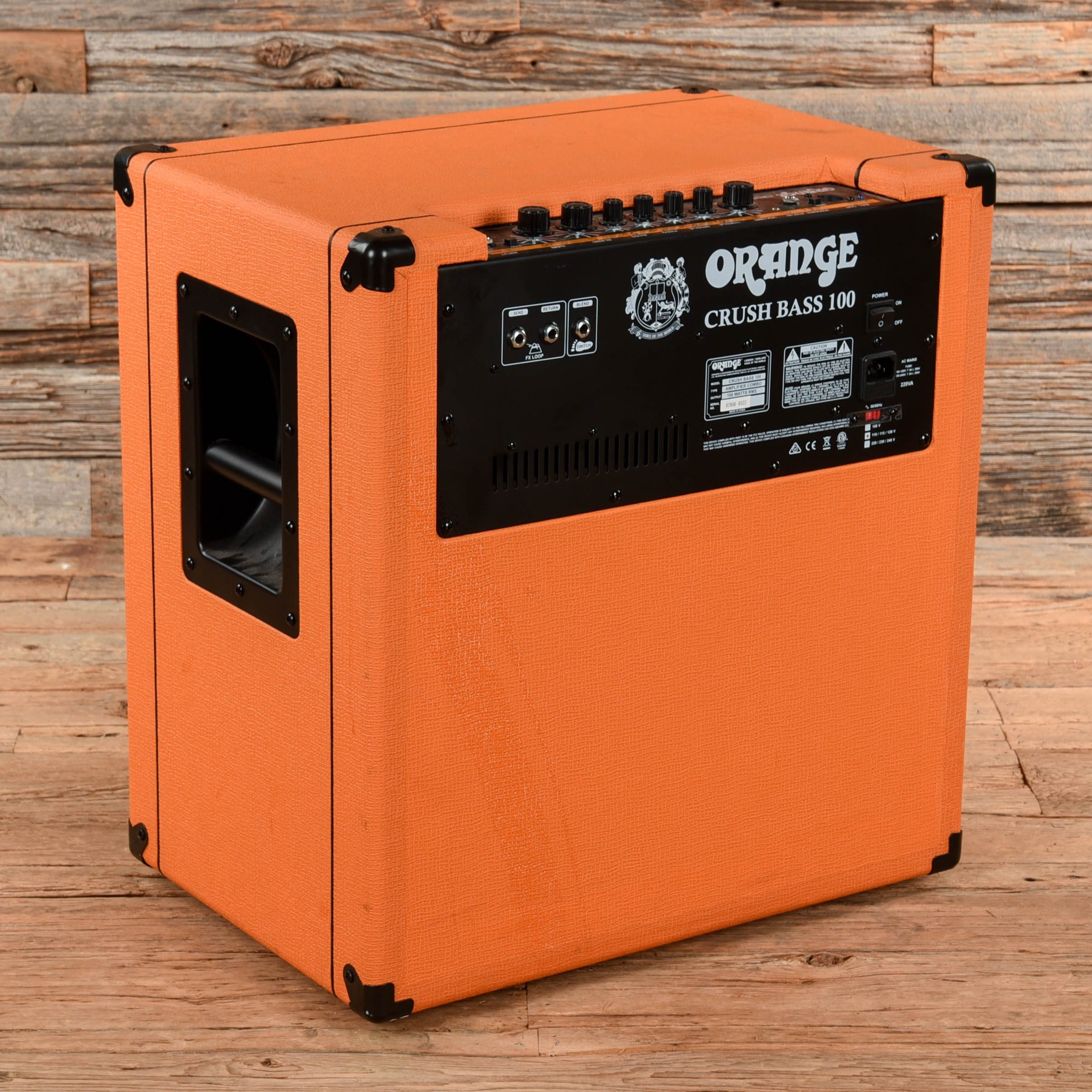 Orange Crush Bass 100 100-Watt 1x15