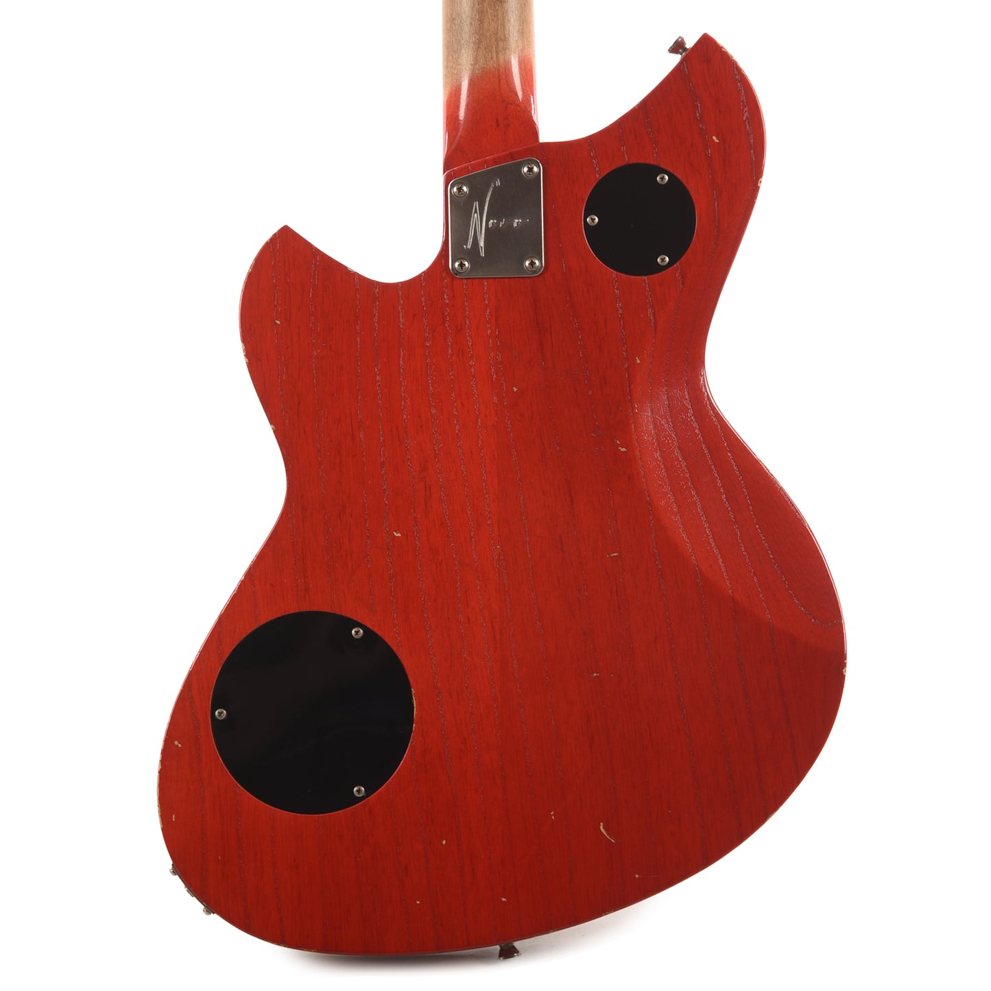 Novo Dealer Limited Chambered Serus P2 Faded Tea Burst w/Faded Cherry Back Light Distress