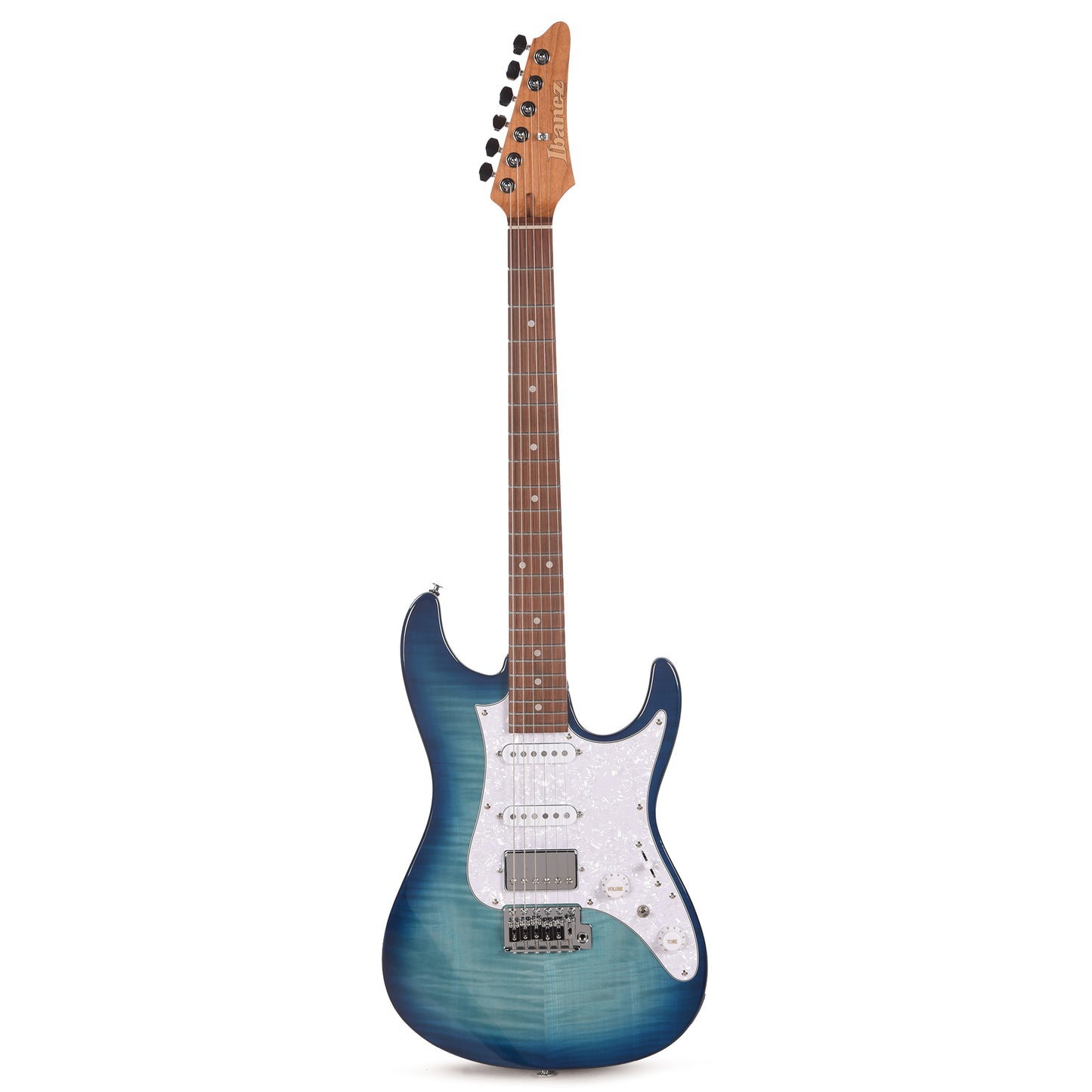 Ibanez AZ22S1FTXB AZ Standard Electric Guitar Transparent Turquoise Burst