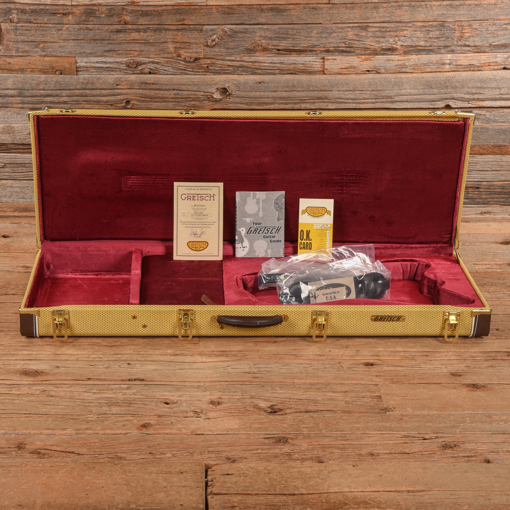 Gretsch Custom Shop Stephen Stern Masterbuilt Caddy Bo Relic White 2023