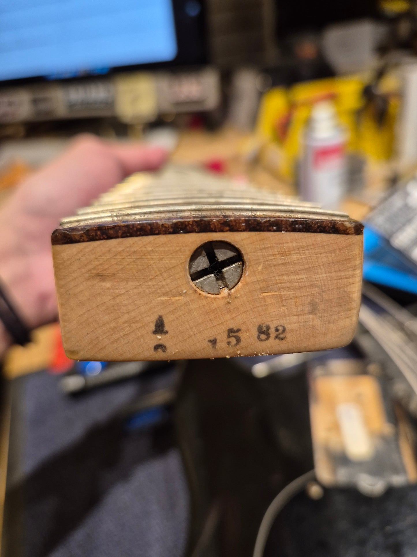 Fender Musicmaster Bass Black 1982