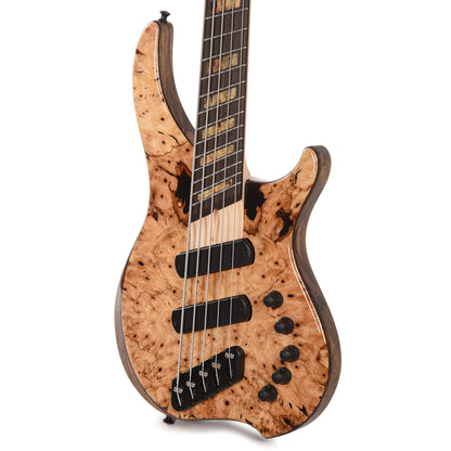 Dingwall Custom Afterburner I 5-String Buckeye Burl/Black Limba Natural w/Darkglass Preamp