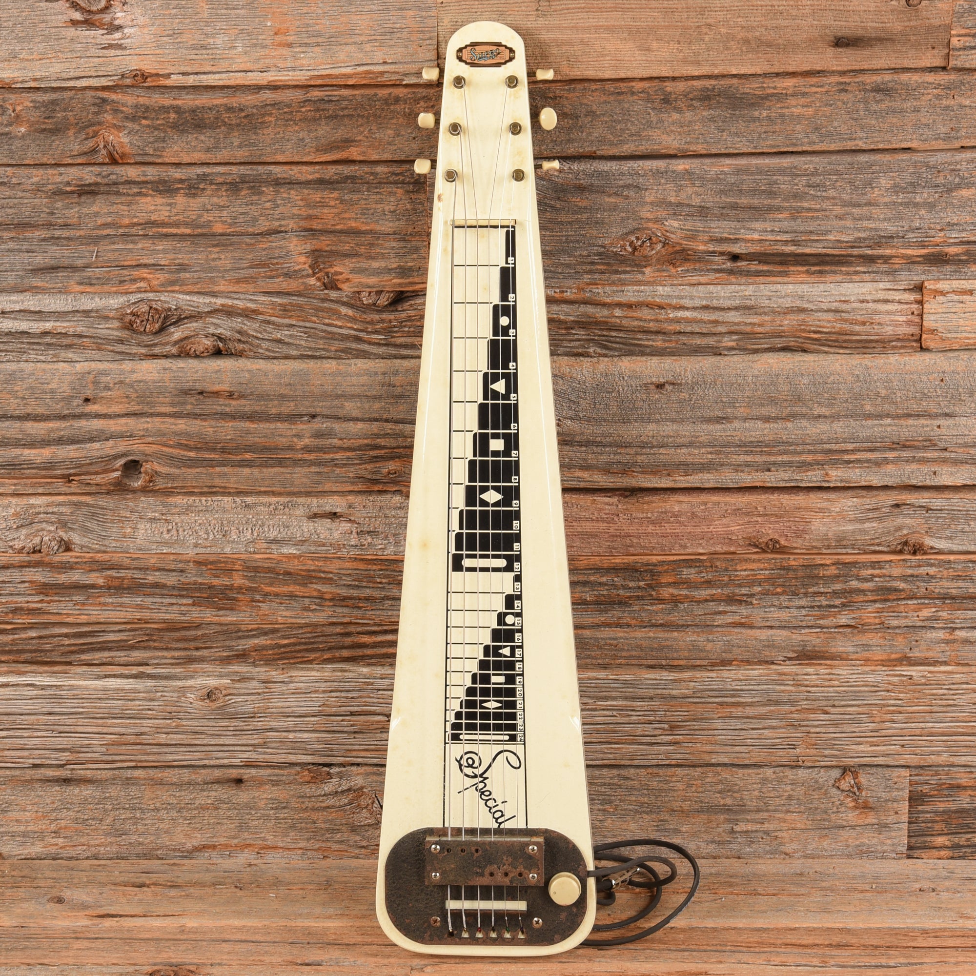 Supro Special Lap Steel White 1959